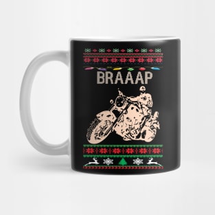 Braap Funny Christmas Sweater Mug